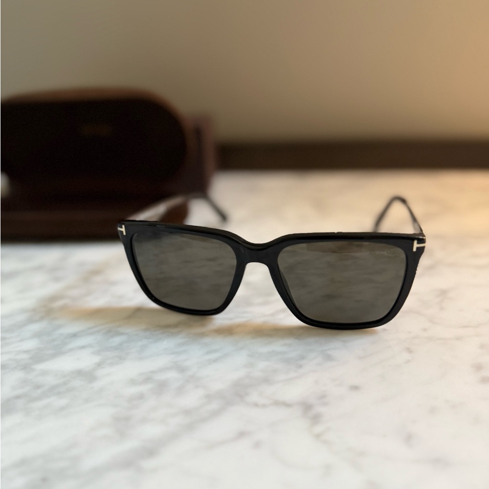 Tom Ford Polarized Garrett Black Sunglasses
